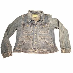 💙Anthropologie Pilcro & The Letterpress Denim Jacket size XL